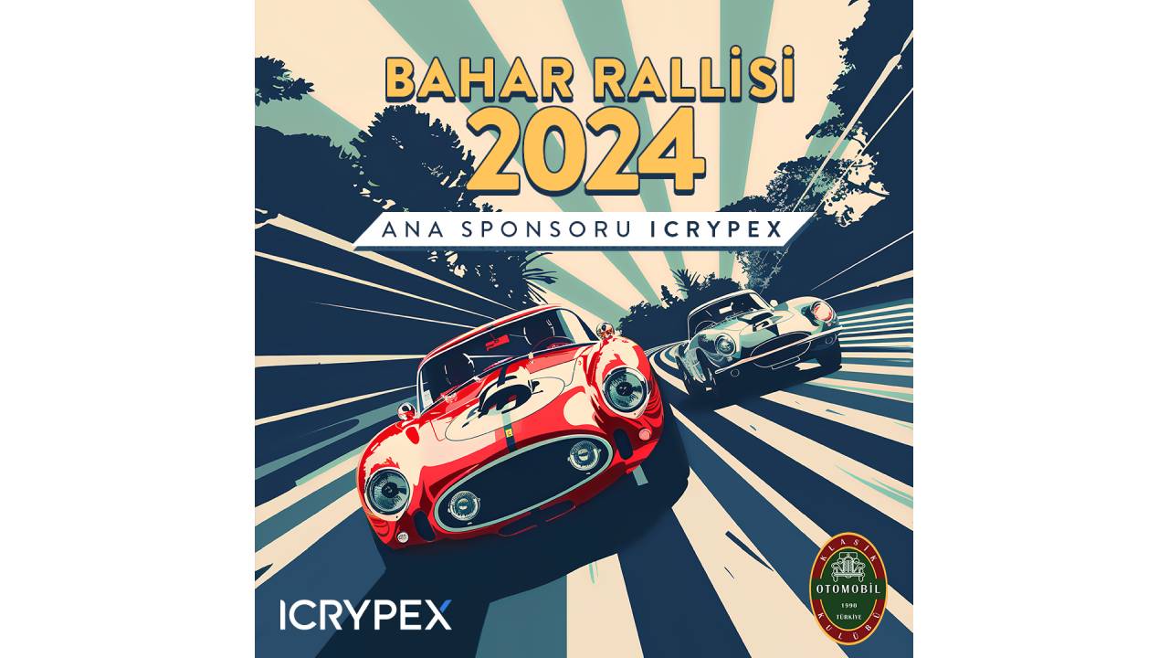 Klasik Otomobil Şampiyonası’nın ilk yarışı bahar rallisi ICRYPEX Sponsorluğunda gerçekleşiyor
