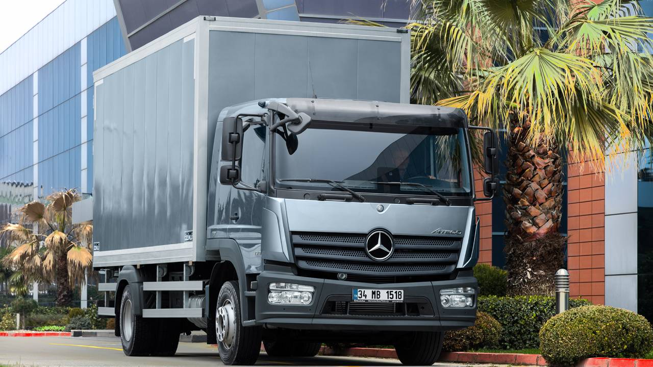 Mercedes-Benz Atego ile şehirde işler yolunda