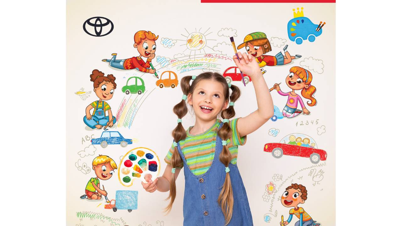 Toyota’nın Hayalimdeki Araba Resim Yarışması ile çocukların eşsiz fikirleri resmediliyor