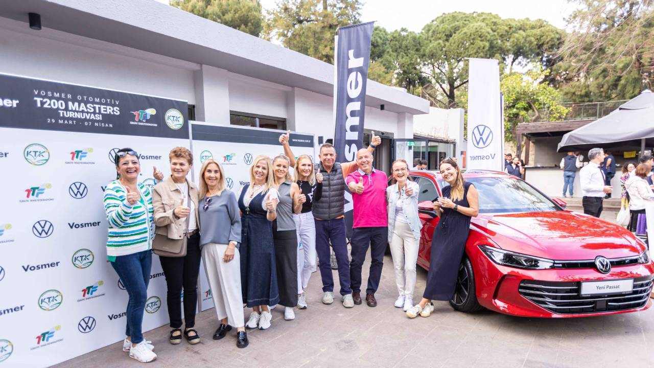 Vosmer Otomotiv T200 Masters Tenis Turnuvası’nın Şampiyonları belli oldu