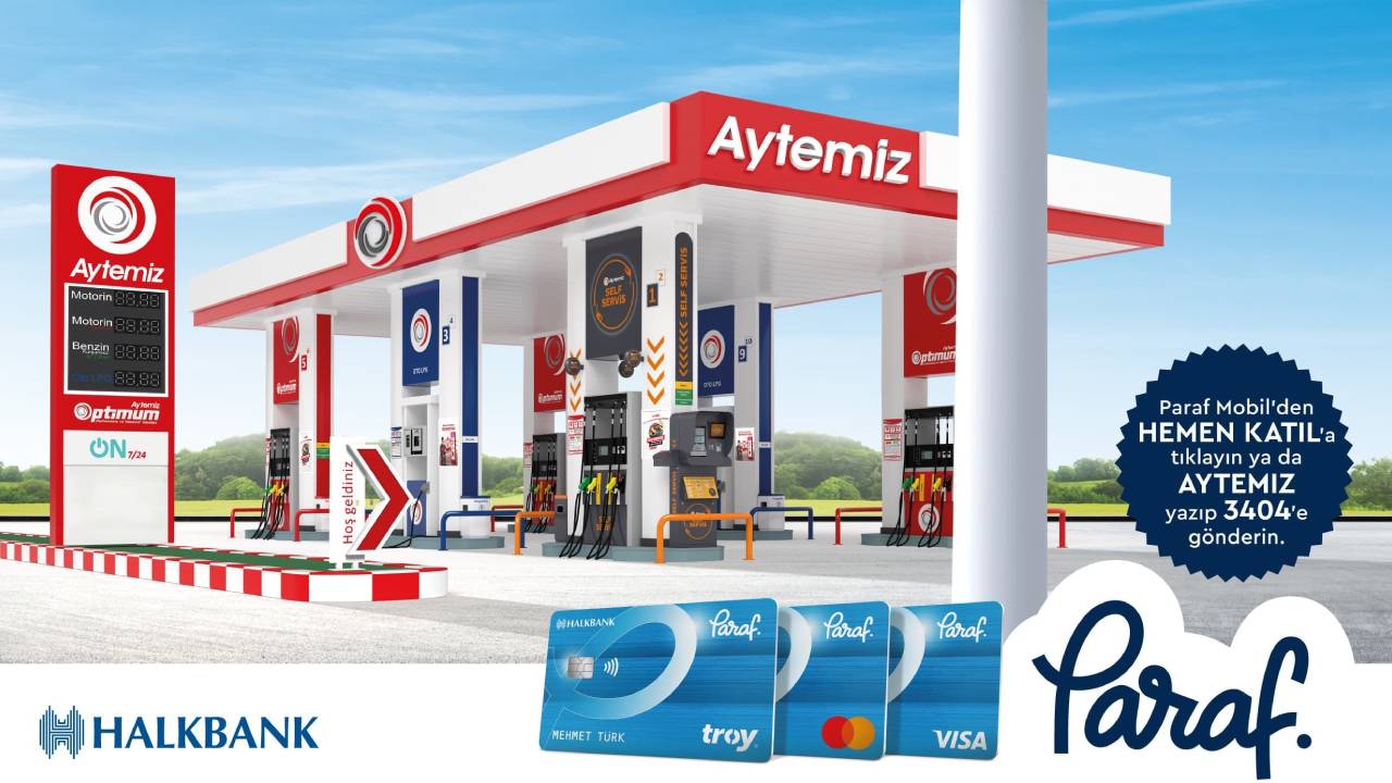 Aytemiz’den Halkbank Paraf Kart ile 200 TL ParafPara kazanma fırsatı