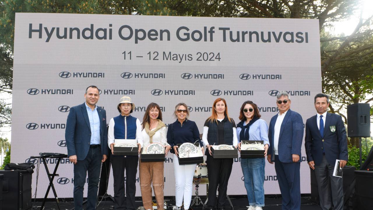 Hyundai Open Golf Turnuvası Ödülleri takdim edildi
