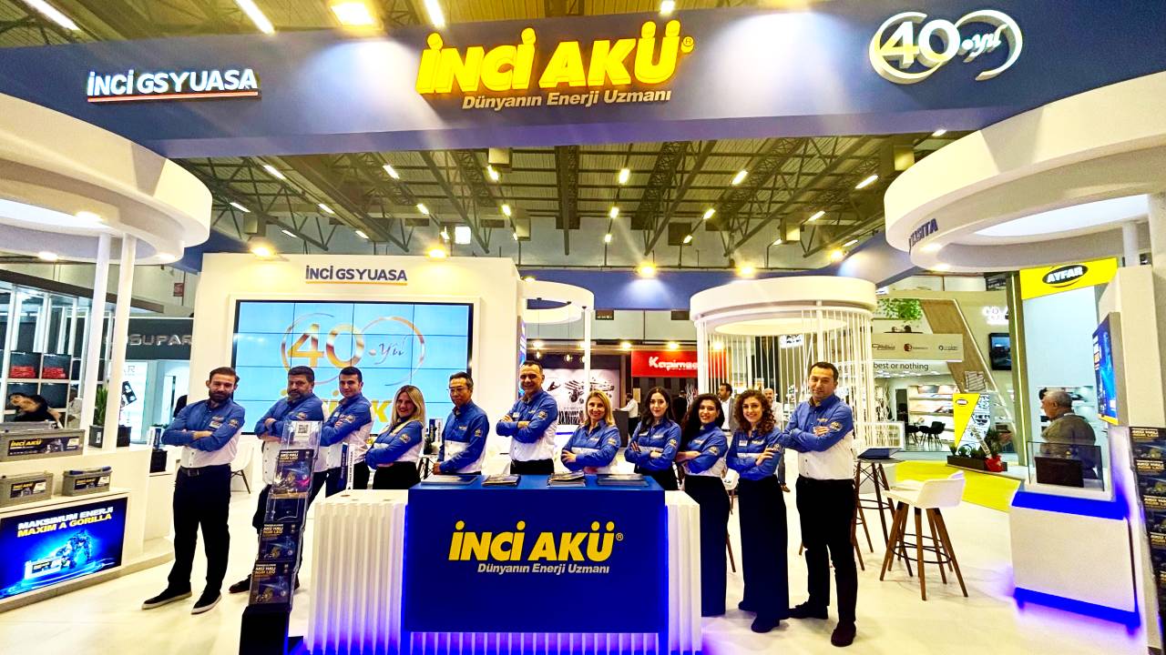 40.yılını kutlayan İnci Akü, Automechanika İstanbul’da yeni AGM Ağır Vasıta akülerini tanıttı