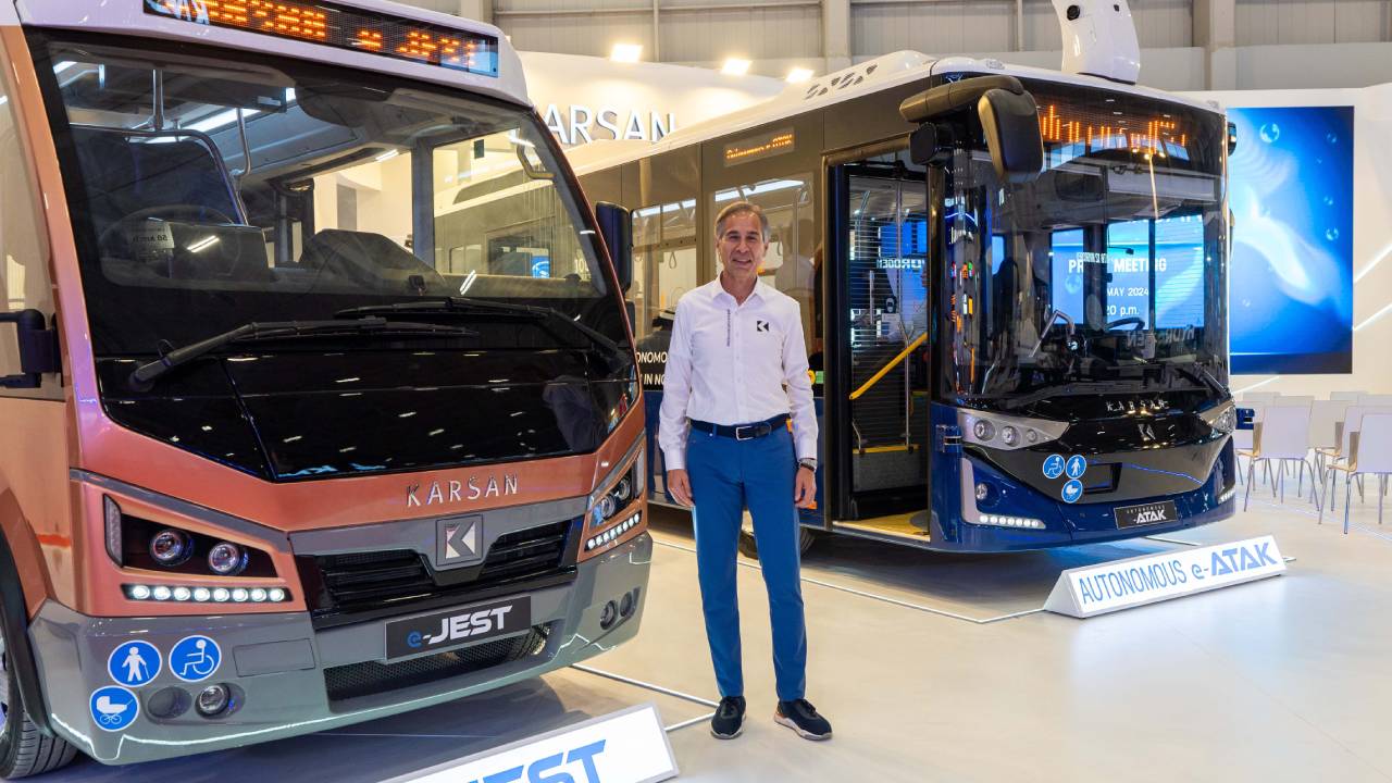 Karsan sağdan direksiyonlu e-JEST ile Japonya’dan sonra İngiltere’yi fethedecek