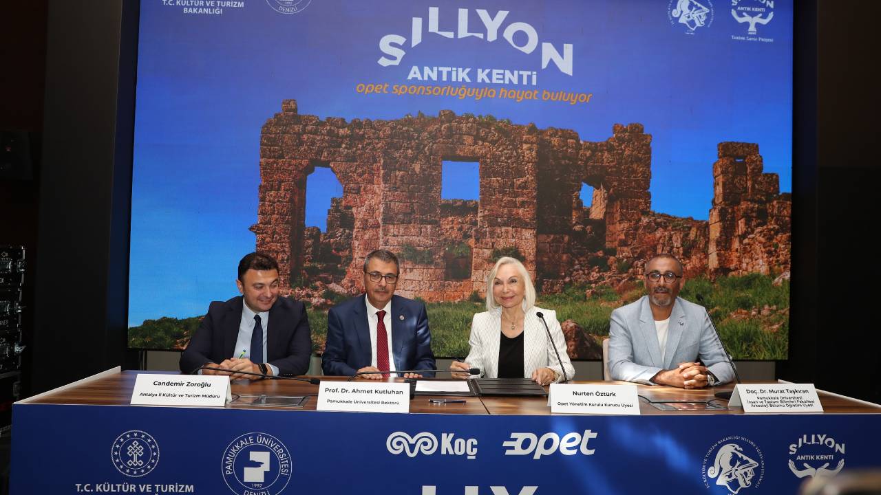Sillyon Antik Kenti, OPET ile gün yüzüne çıkıyor