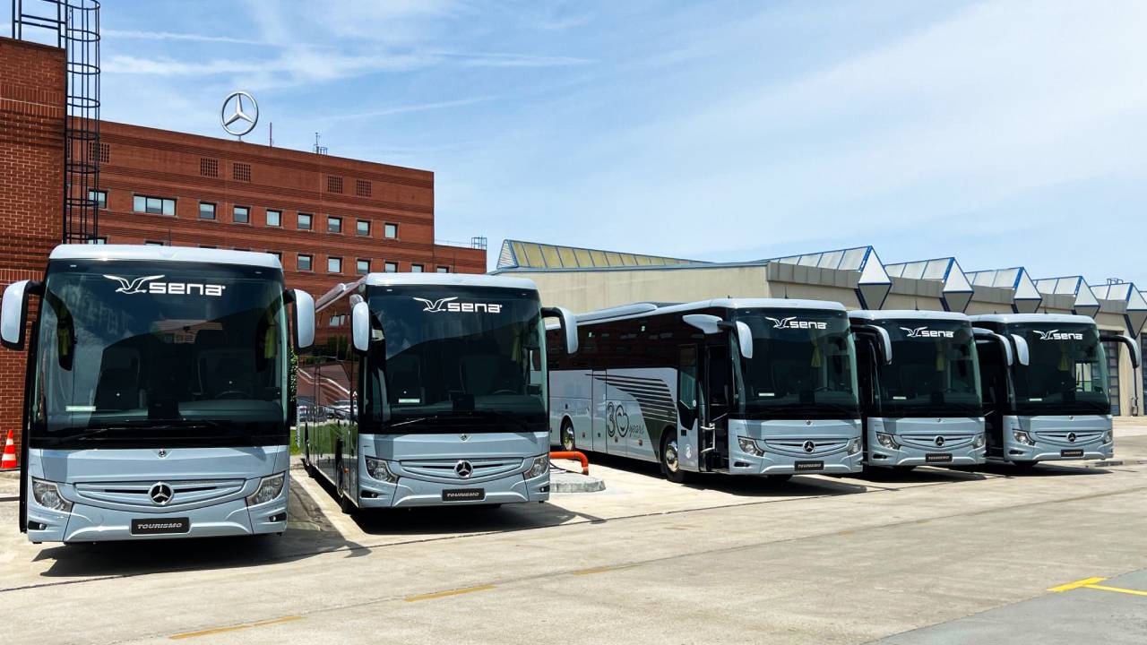 Sena Turizm, 30. yılını Mercedes-Benz Tourismo yatırımıyla taçlandırdı