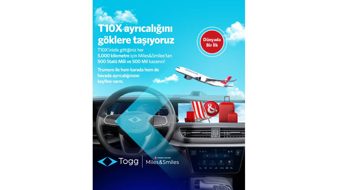 T10X kullanıcıları Miles&Smiles’tan Statü Mili kazanıyor