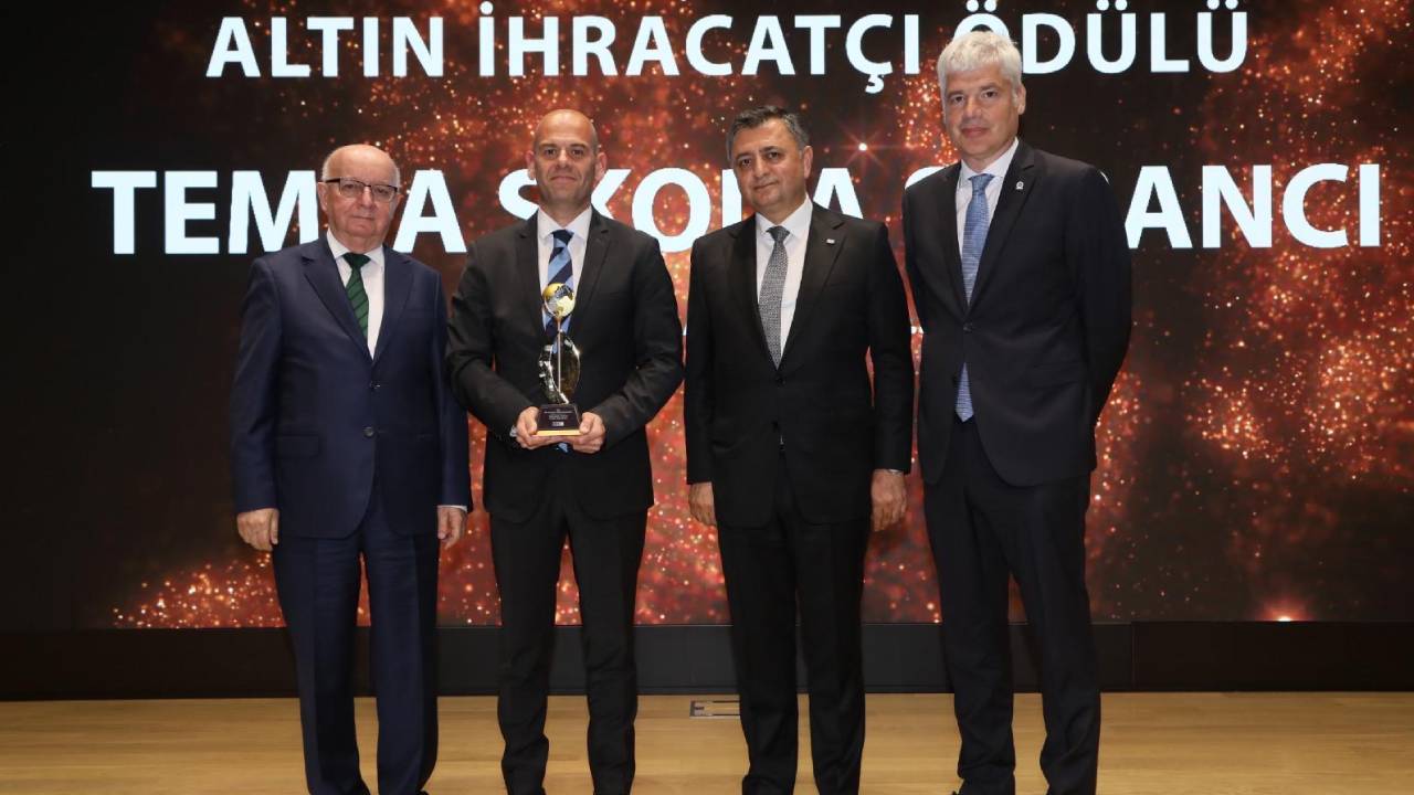 Otomotivin şampiyonlarından TEMSA’ya ‘Altın İhracatçı’ ödülü