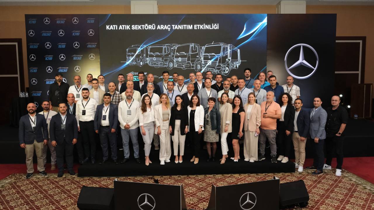Mercedes-Benz Türk, katı atık sektöründeki müşterileri ile buluştu