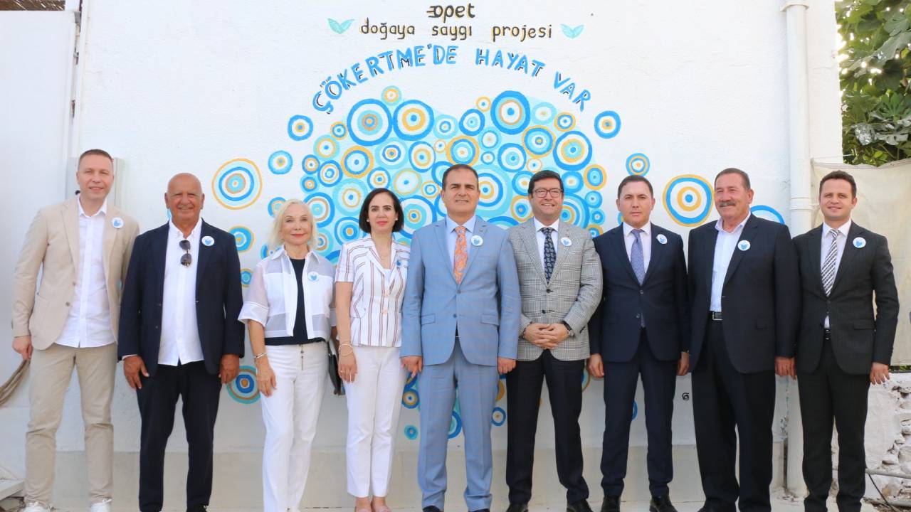 OPET, Doğaya Saygı Projesi kapsamında Çökertme Köyü’ndeki çalışmalarını tamamladı