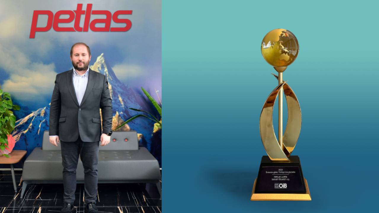 Petlas’a Altın İhracatçı Ödülü