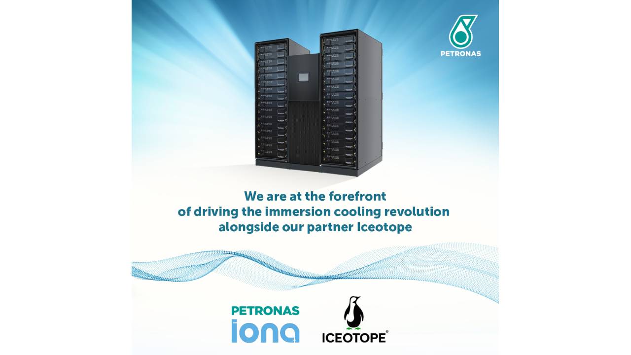 PETRONAS Madeni Yağlar ve Iceotope sürdürülebı̇lı̇r termal yönetim için iş birliği başlattı