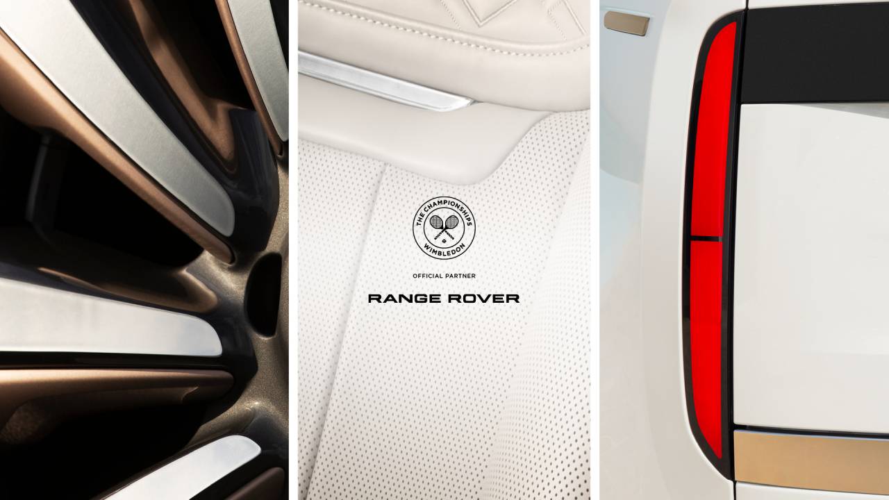 Range Rover Wimbledon Tenis Turnuvası’nın resmi araç partneri oldu