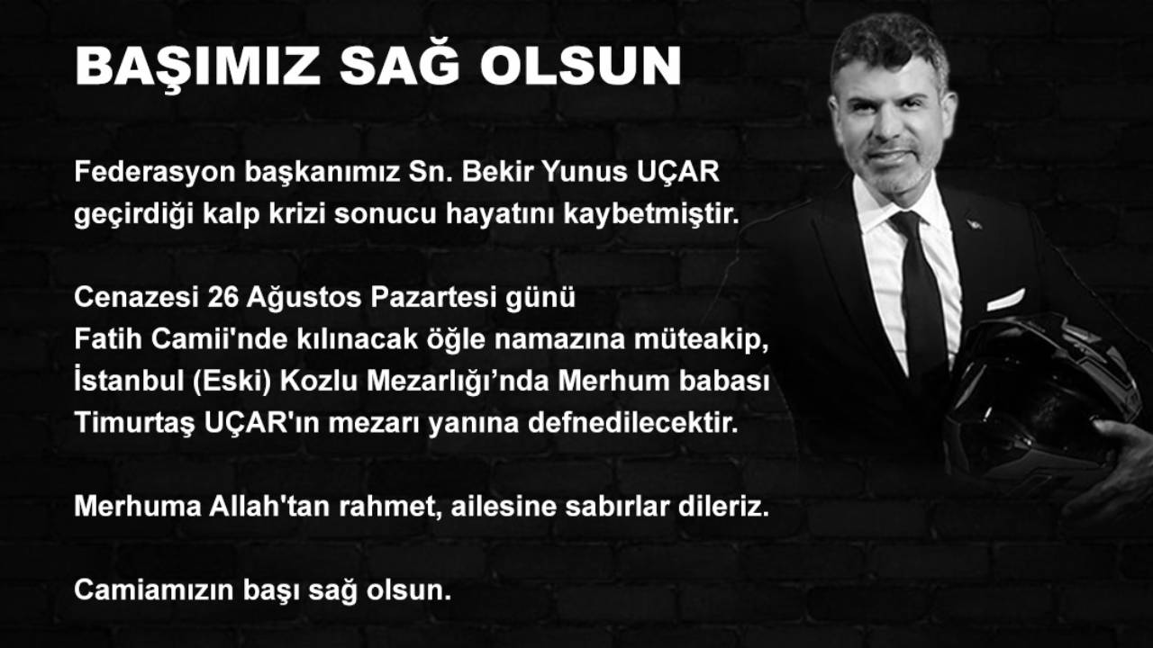 Bekir Yunus Uçar hayatını kaybetti