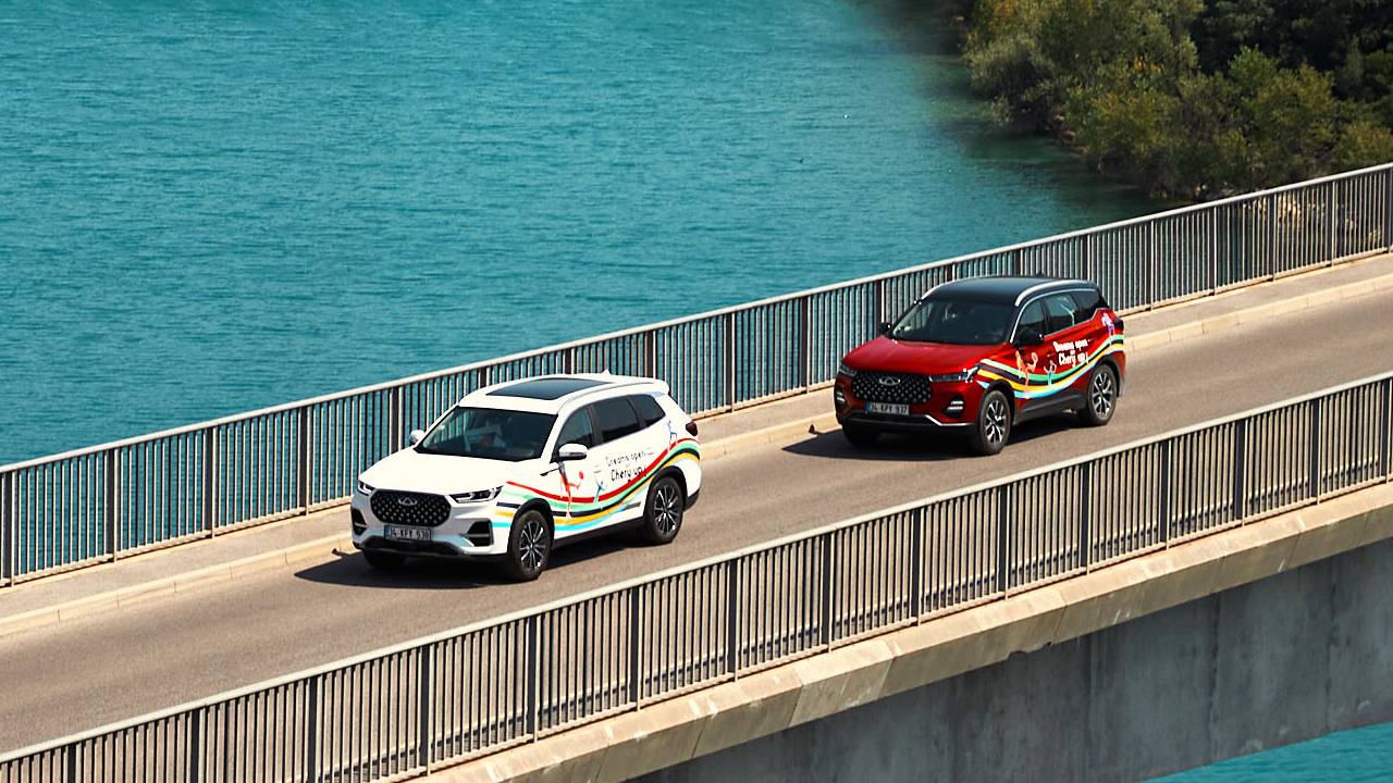 Chery TIGGO 7 ve TIGGO 8 Paris’ten Nice’e uzanan kültür yolculuğuna çıktı