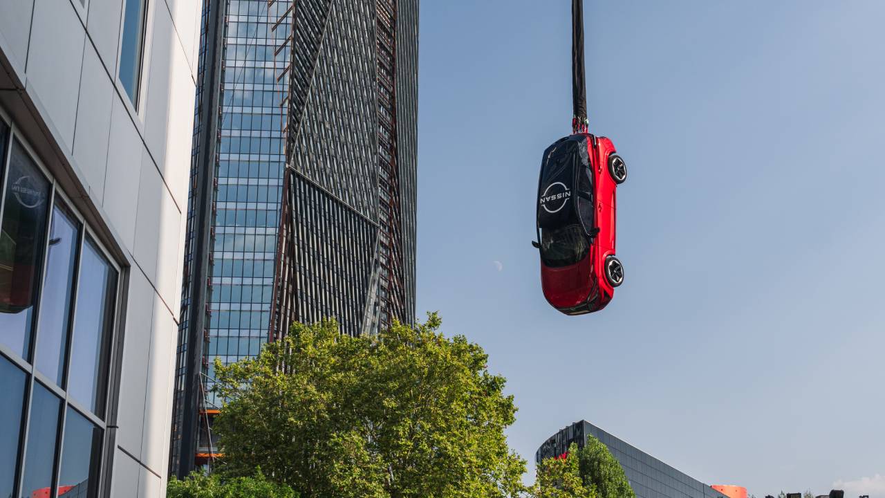 Yeni Nissan Qashqai, Dünya bungee jumping rekorunu kırdı
