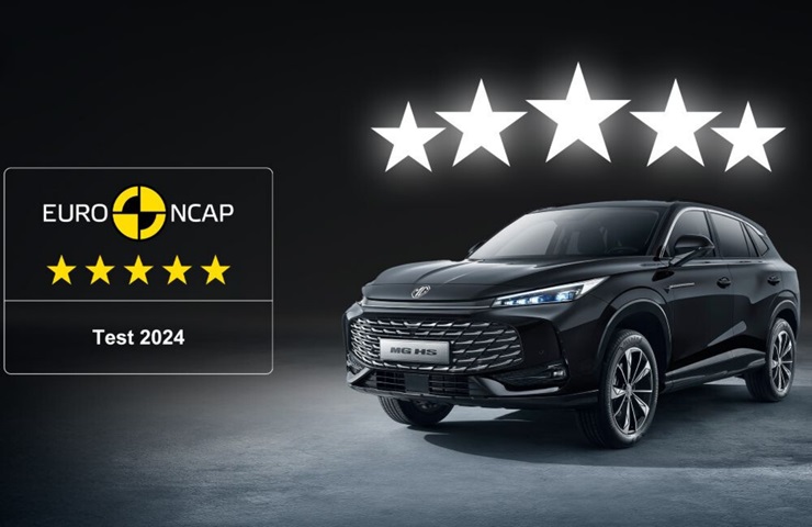 Yeni MG HS’in Güvenliğine Euro NCAP’ten 5 Yıldız