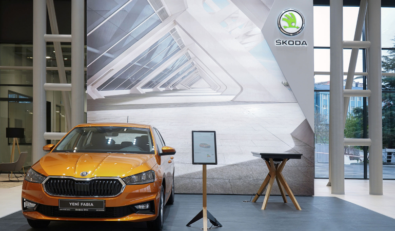Škoda Showroom’larında Dijital Dönüşüm