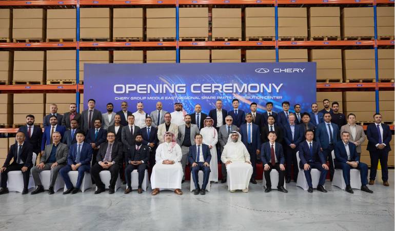 Chery Orta Doğu’nun En Büyük Otomotiv Yedek Parça Dağıtım Merkezini Kurdu