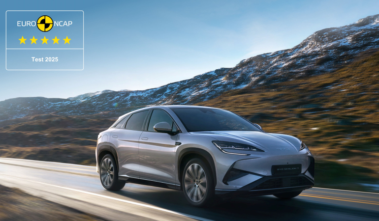 BYD SEALION 7 Güvenlikte Zirvede