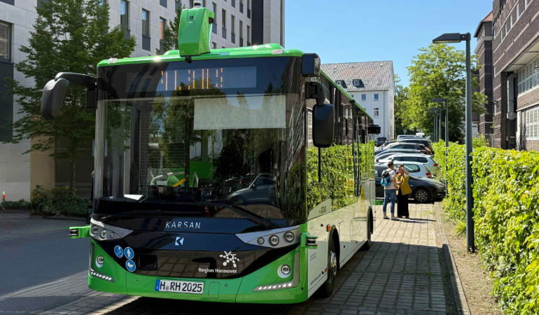 Karsan Otonom e-ATAK Almanya’da Seviye-4 Otonom Sürüş Onayı Alan İlk Otobüs Oldu
