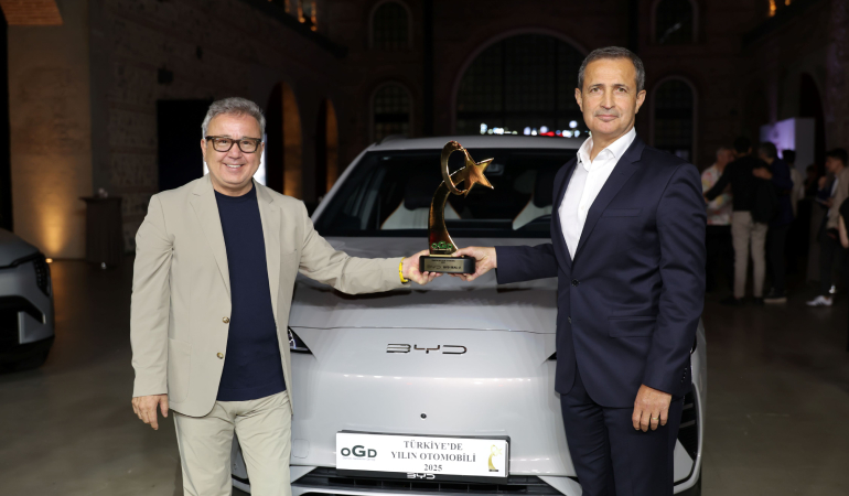 Türkiye’de Yılın Otomobili “BYD SEAL U” Seçildi