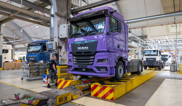 Tarihi Bir Dönüm Noktası: MAN elektrikli kamyonların seri üretimine başladı
