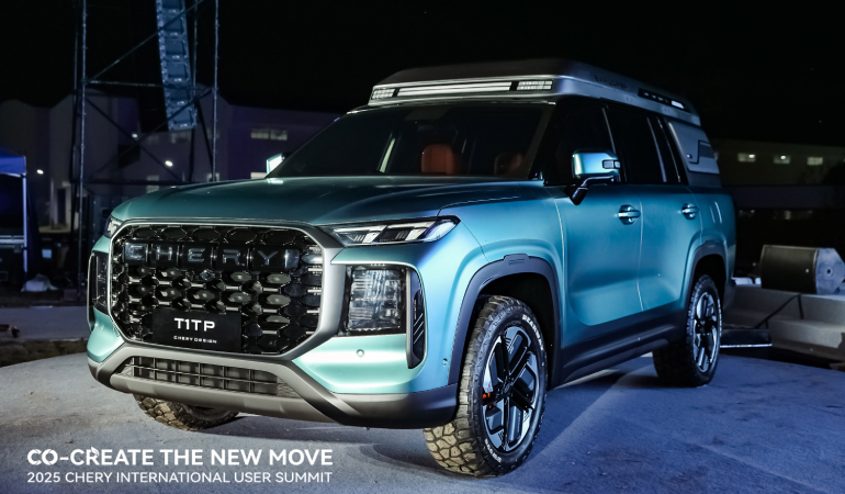 Chery, Dünyanın İlk 7 Koltuklu Dönüştürülebilir Multi-SUV Modelini Tanıttı