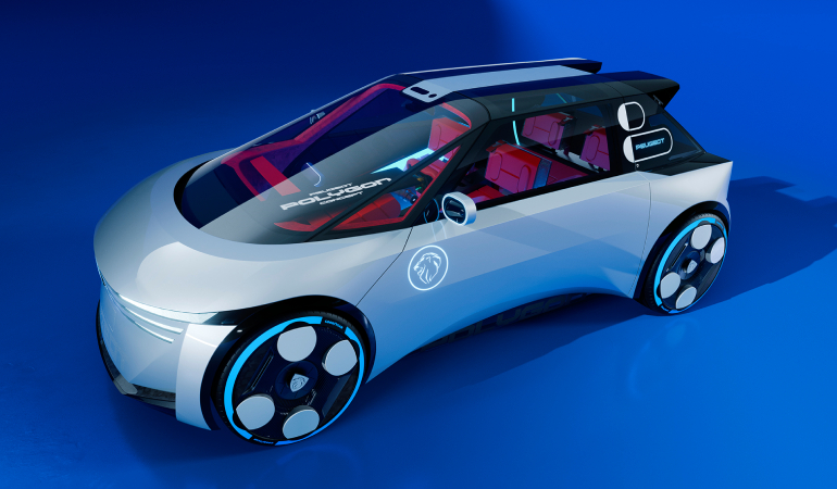 PEUGEOT POLYGON CONCEPT’in İlk Görüntüsü Paylaşıldı