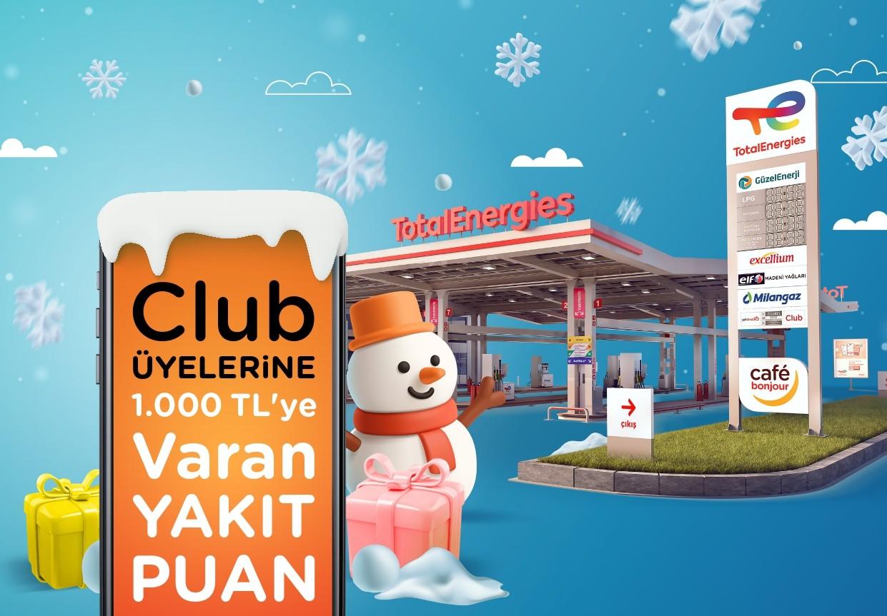 TotalEnergies’den 1.000 TL Yakıt Puanı Kazandıran Kış Kampanyası