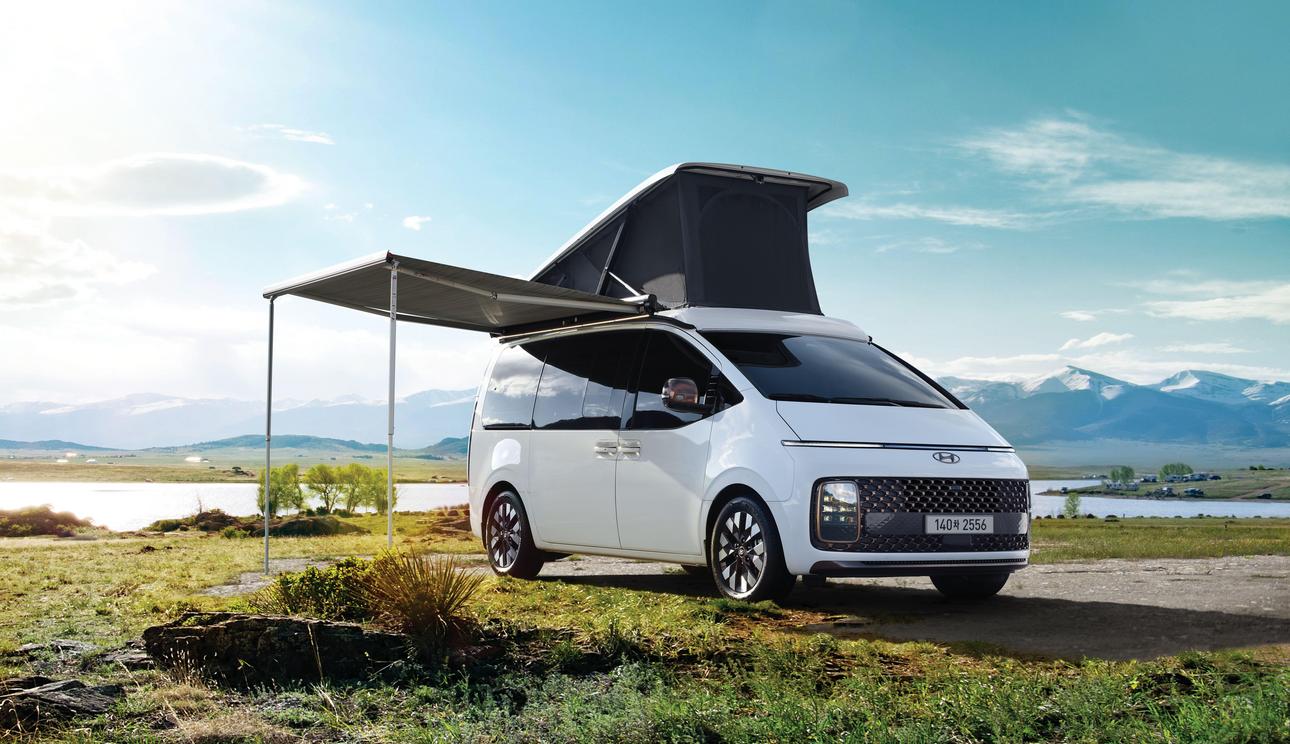 Hyundai STARIA Camper Concept 2,6 kWh Güneş Enerjisiyle Off-Grid Özerklik Sunuyor