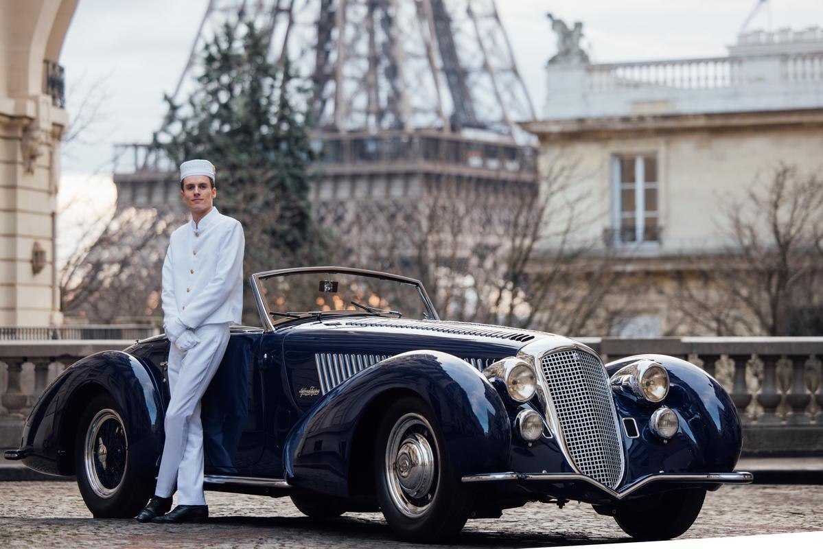 Alfa Romeo 8C 2900B Zirvede: Paris’te Klasik Otomobillerin En İyisi Seçildi