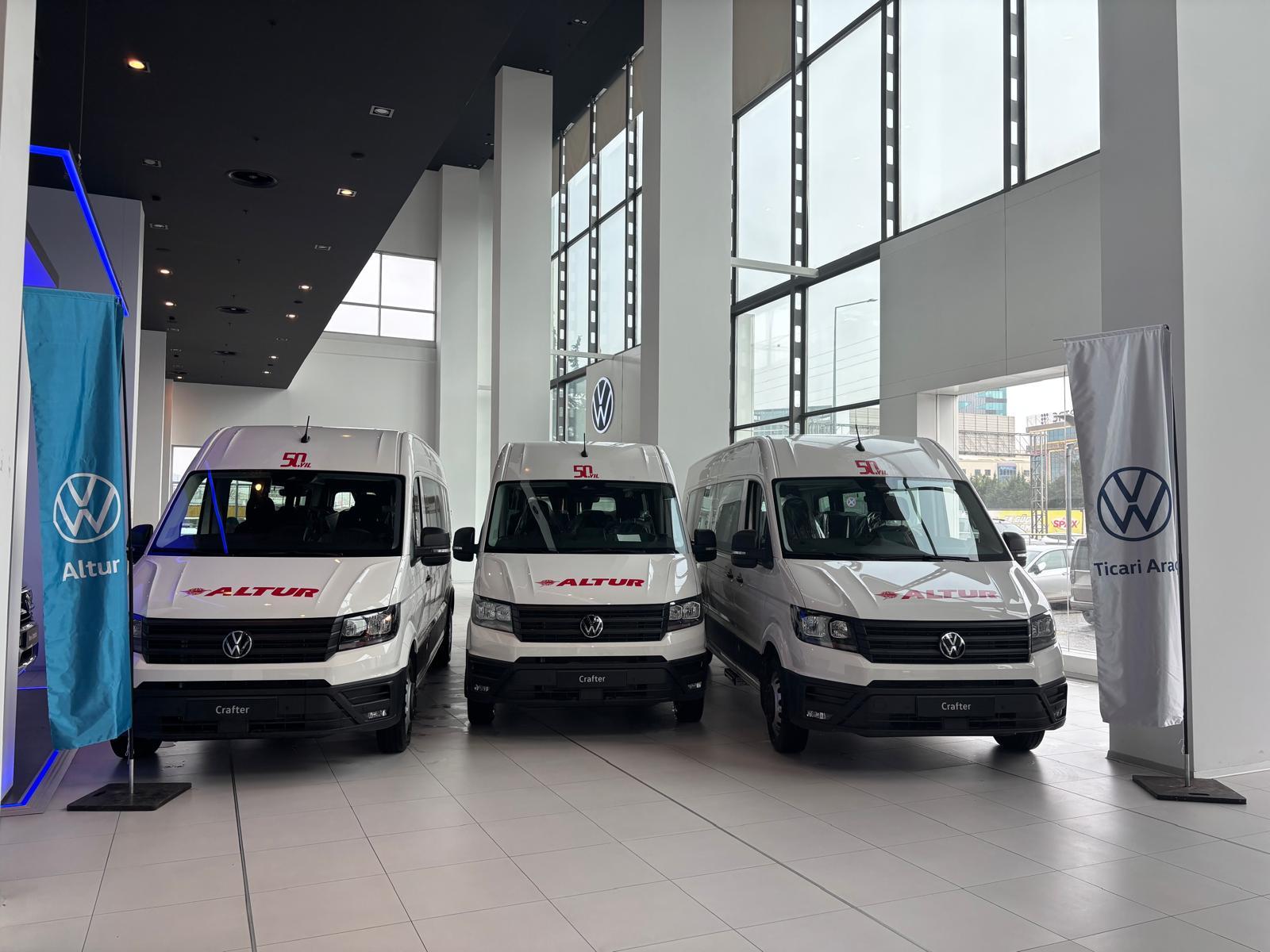 Altur Turizm 80 Volkswagen Crafter İle Filo Gücünü Arttırdı