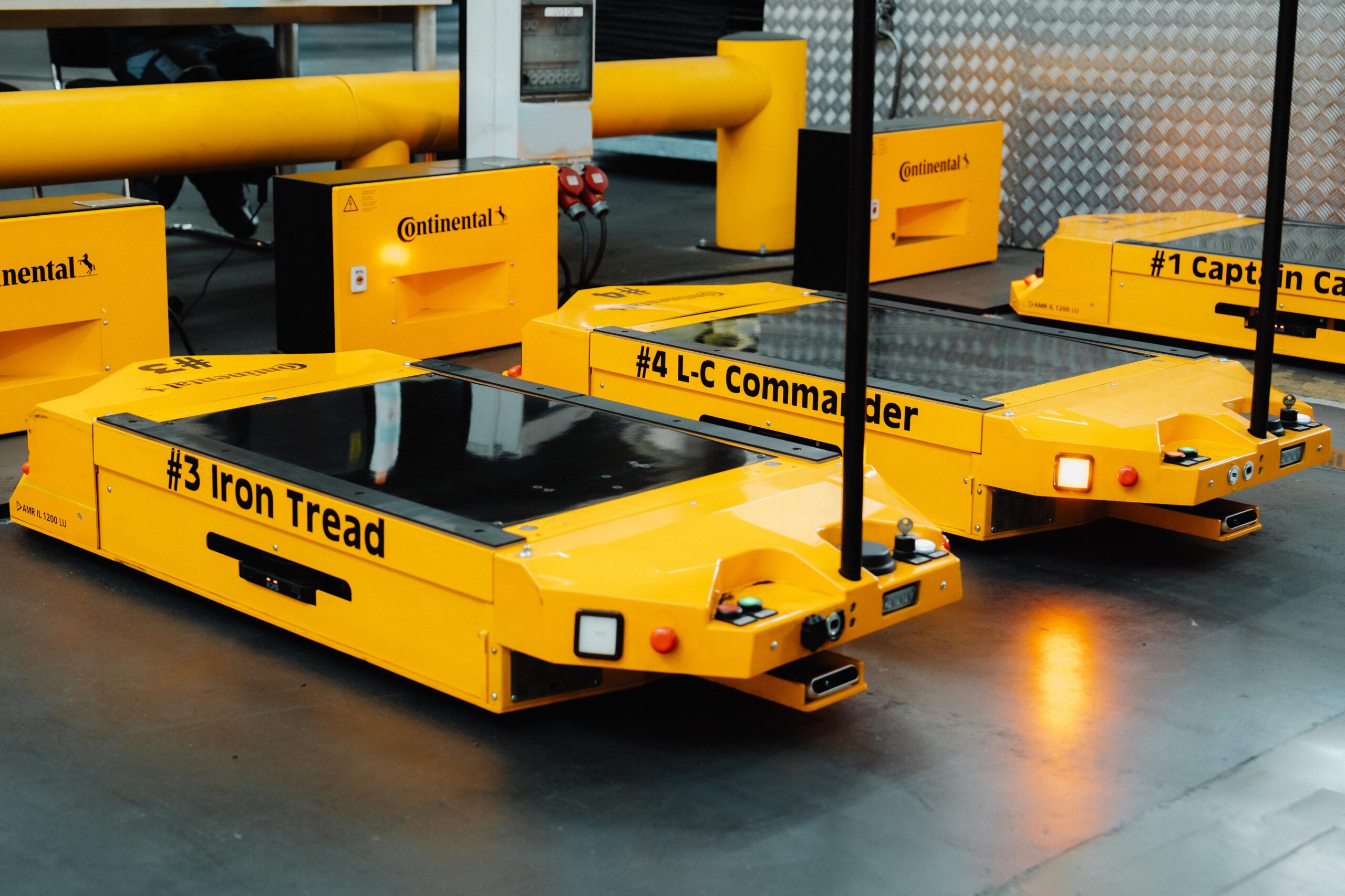 Continental’in 7 Otonom Robotu Lastik Üretiminde Verimliliği Artırdı