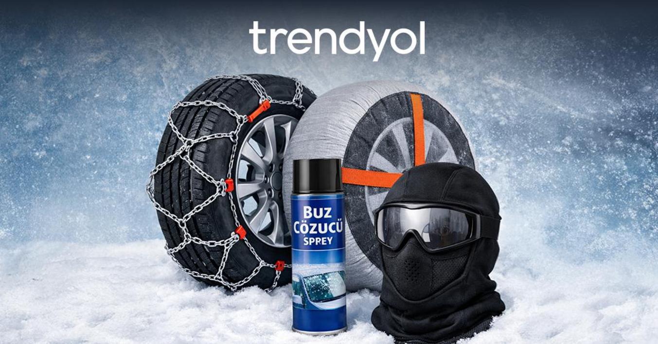 Trendyol’da Lastik Zinciri Satışları 10 Kat Artarak Güvenlikte Yeni Dönem Başladı