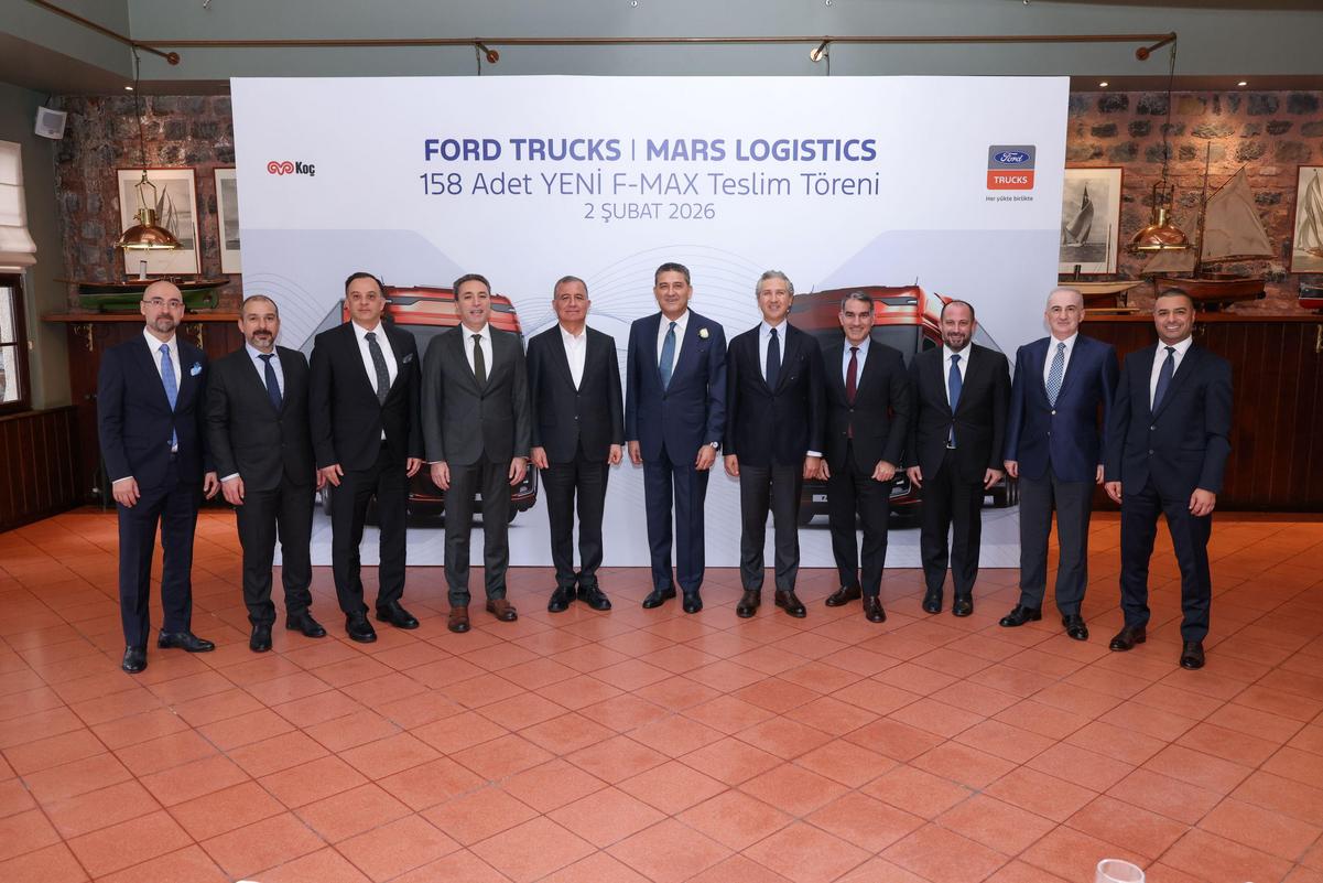 Ford Trucks’tan 158 Yeni F-MAX Teslimatı: Mars Logistics Filoya Güç Katıyor