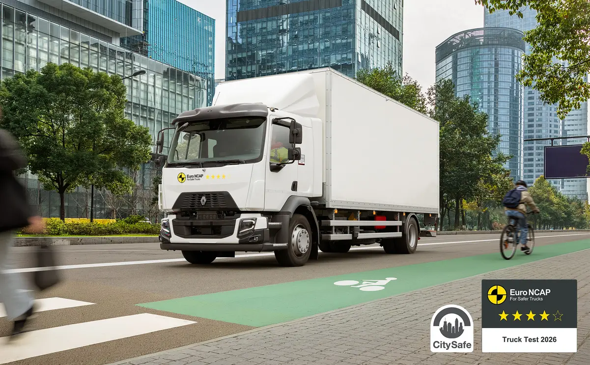 Renault Trucks D: Güvenlikte 4 Yıldızla Öne Çıktı
