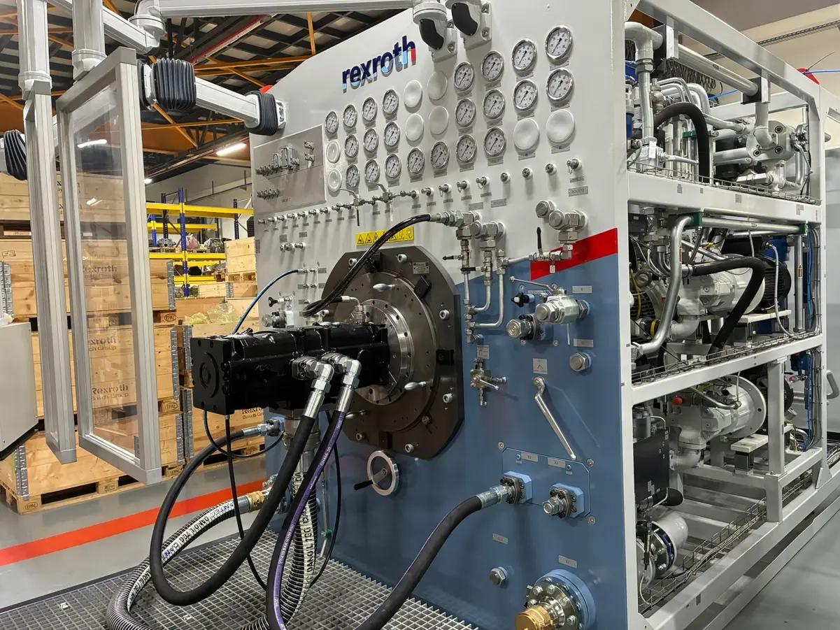 Yeni Hidrolik Test Ünitesi ile Hızlı ve Güvenilir Hizmet