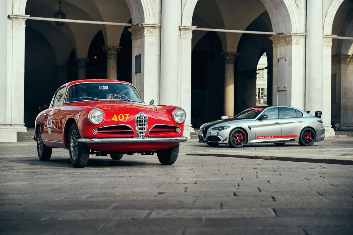 Alfa Romeo, efsanevi yarışın yıldızı oldu