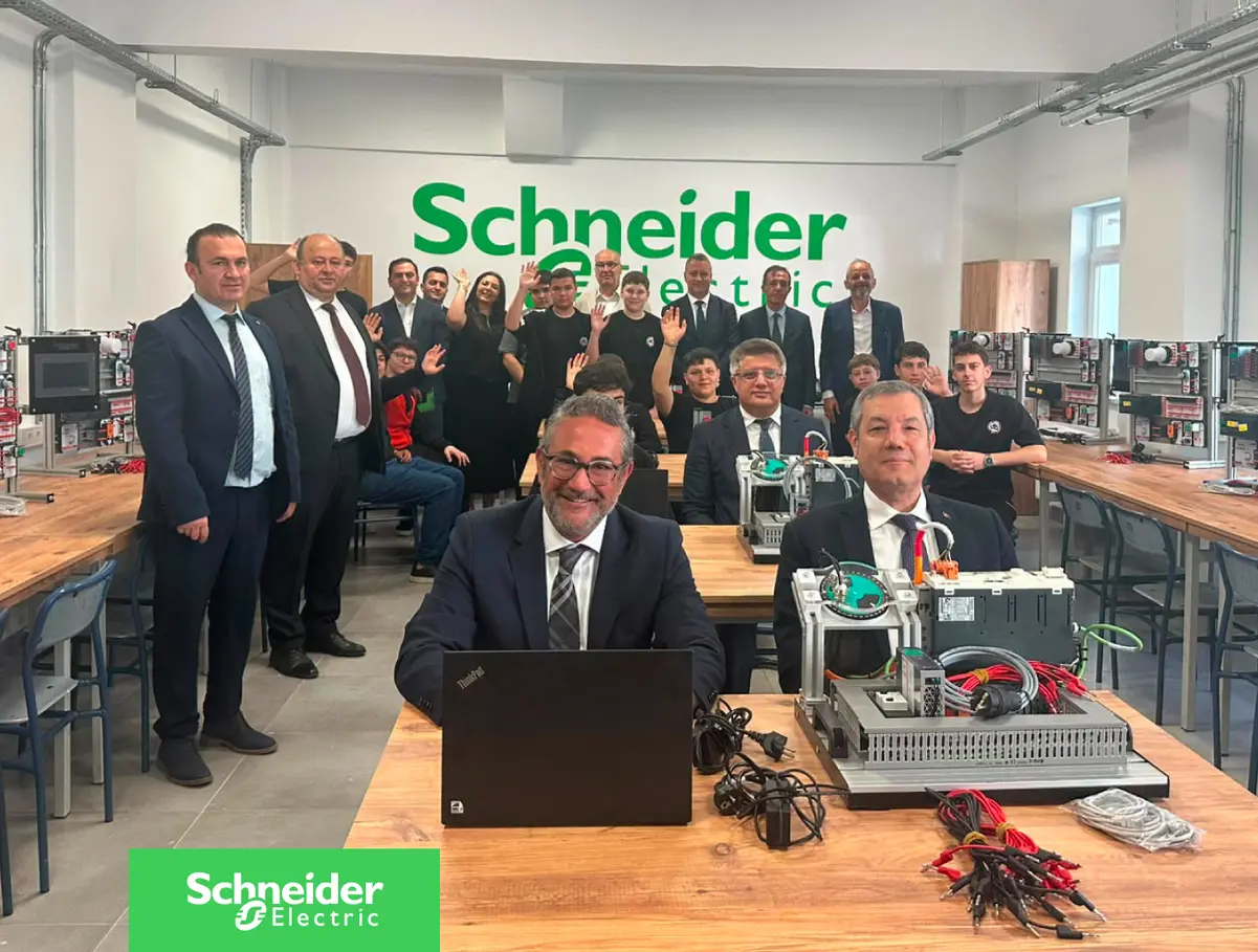 Schneider Electric’le eğitimde standartlar yükseldi