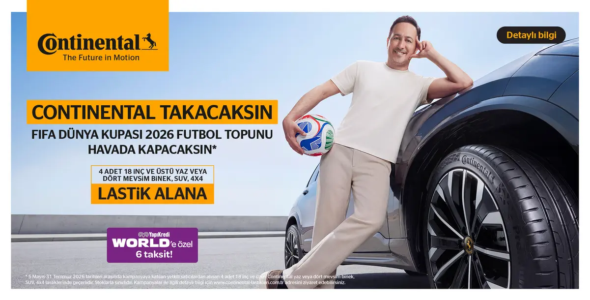 Lastik al, Dünya Kupası topu kazan, süre sınırlı