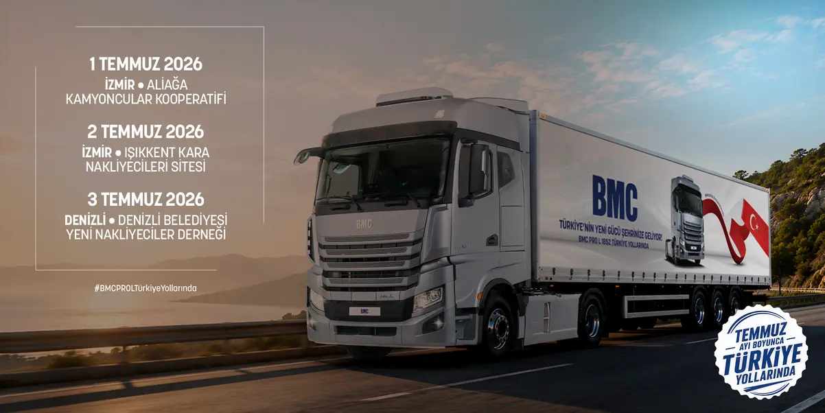 BMC PRO L 1852 Türkiye turuyla yola çıktı