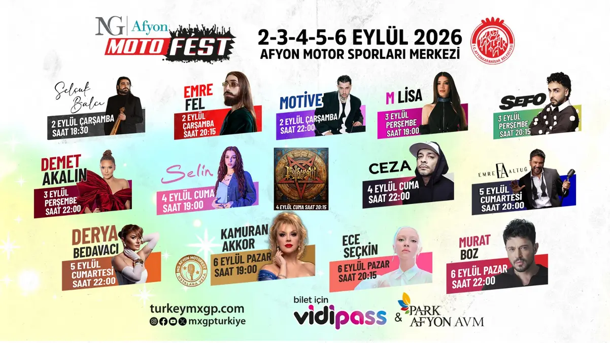 Motofest programında sürpriz hangi isim var?