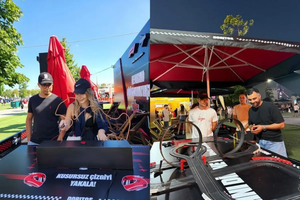 Doritos simülatörle F1 atmosferi yaratıyor