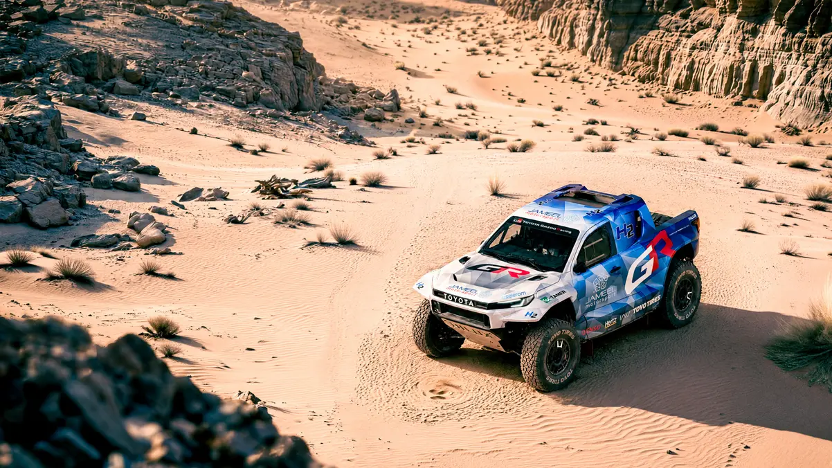 Toyota Dakar’da hidrojen devrimine kapı aralıyor