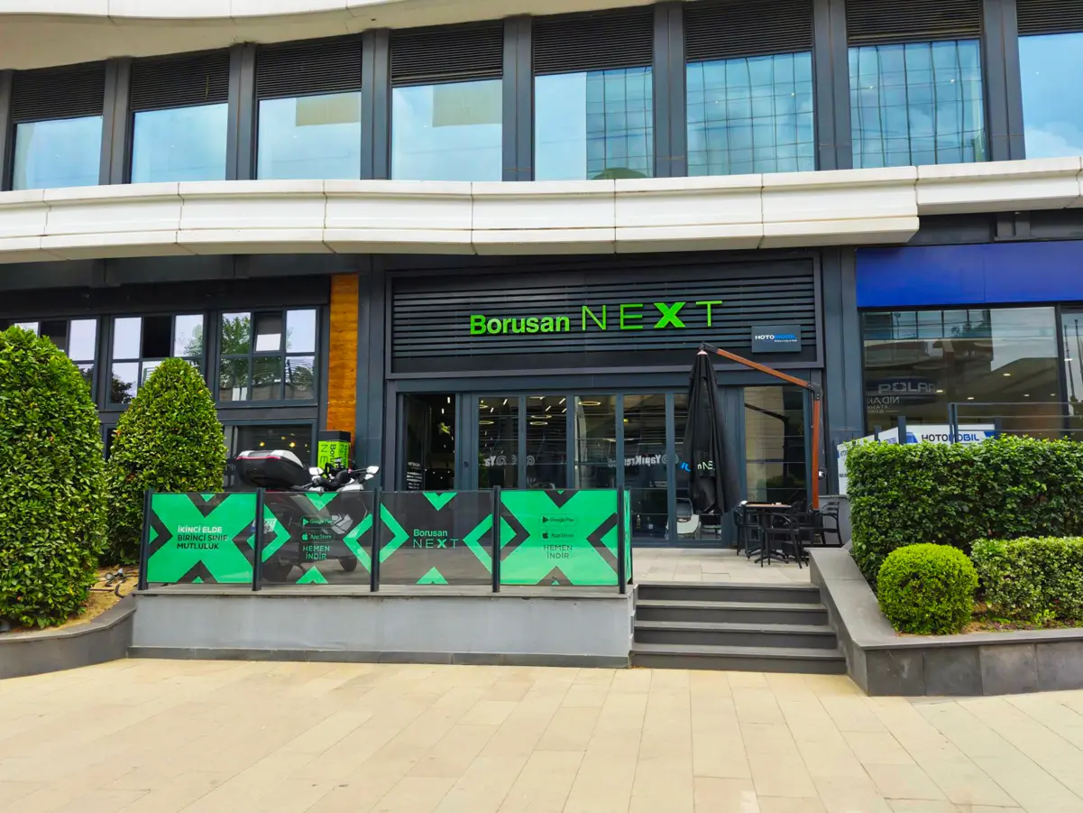 Borusan Next motosiklette güvenin markası