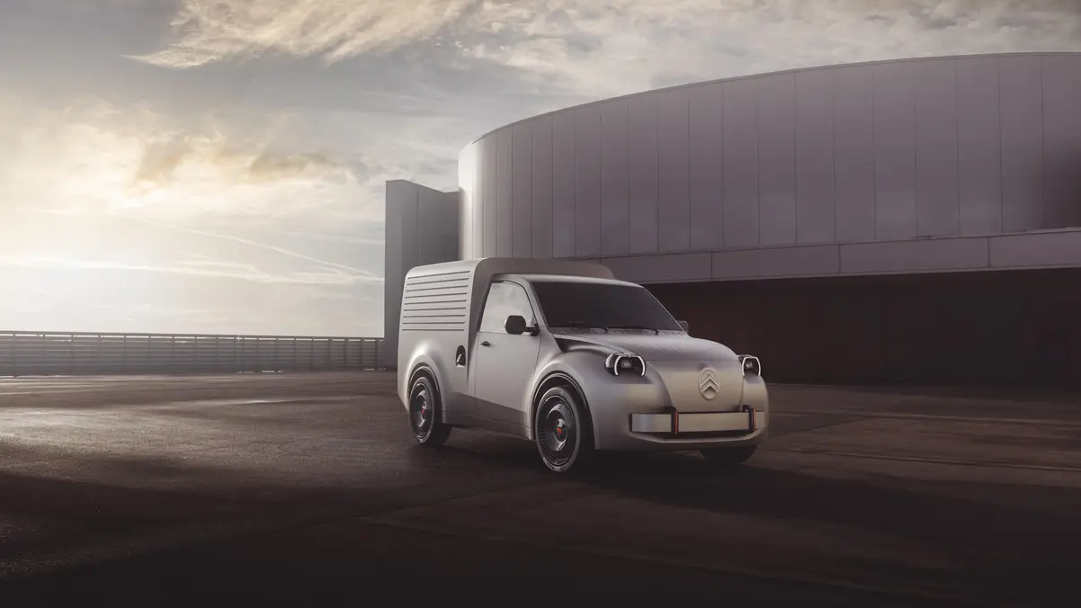 Citroën 2 CV Fourgonnette Concept merak uyandırıyor