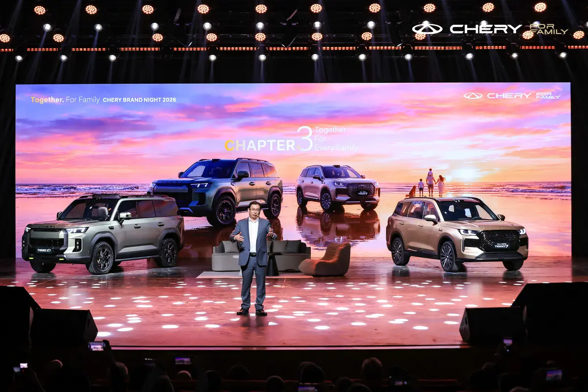 CHERY iki yeni modelini dünya prömiyerinde tanıttı